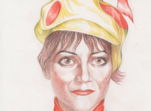 Клоун Асмус И, шарж