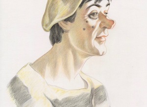 Клоун Ротман Г, шарж