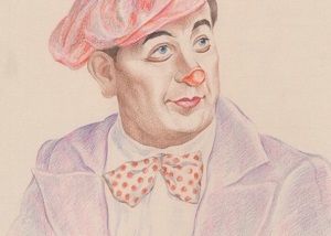 Клоун Векшин А, шарж