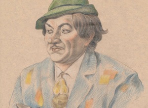 Клоун Вяткин Б, шарж