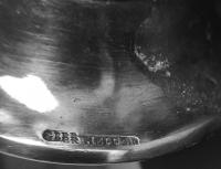 Сливочник Gebr Hepp, середина XIX века.